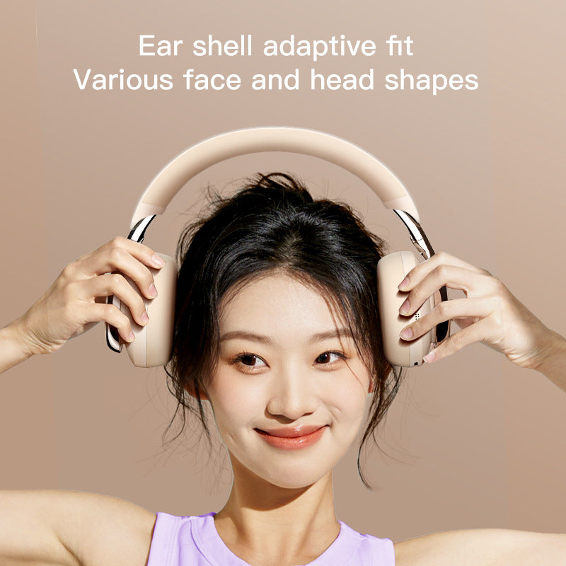 Blue Premium Wireless ANC Headphones - Bluetooth 5.4, 32H Playtime, Foldable Over-Ear Design, Comfort Earpads for Travel & Gaming
