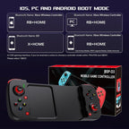 Portable Telescopic Mobile Game Controller - Bluetooth 5.0, iOS/Android/PC Compatible, 400mAh Battery(blue)