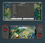 Portable Telescopic Mobile Game Controller - Bluetooth 5.0, iOS/Android/PC Compatible, 400mAh Battery(white)