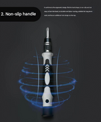 Blue and Black Professional 115-in-1 Precision Screwdriver Set - Magnetic Repair Tool Kit for PC, Laptop, Phone & Electronics