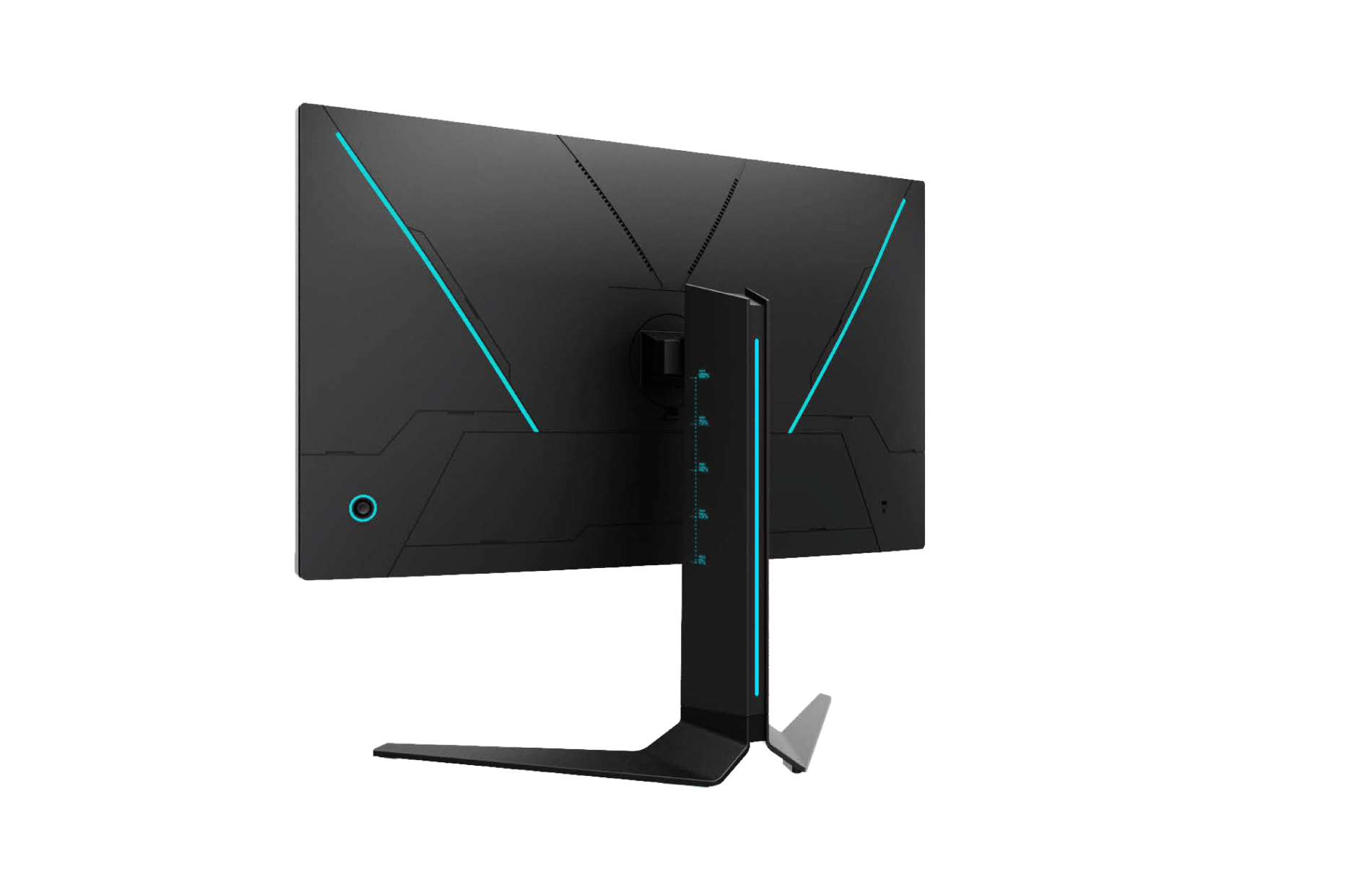 QMAX Gaming Computer Monitor 27 IPS panel Flat QHD (2560 x 1440) 165Hz 1ms Adaptive Sync with Speakers Height Adjustable