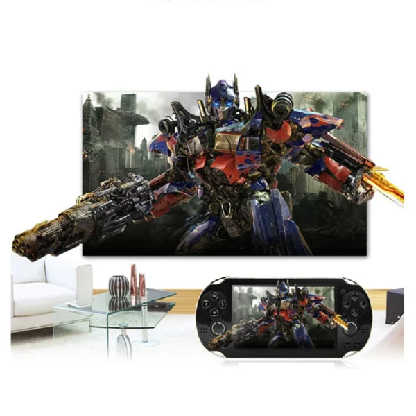 4.3 Inch Game Console For PSP Game Console Classic Dual-Shake Game Console 8G Built-in 10,000 Games 8/16/32/64/128 Bit Games - Image 2