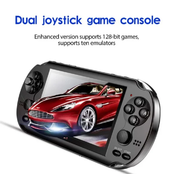 4.3 Inch Game Console For PSP Game Console Classic Dual-Shake Game Console 8G Built-in 10,000 Games 8/16/32/64/128 Bit Games - Image 5