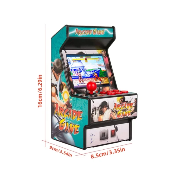 2.8-inch 16-bit Mini Handheld Video Arcade Game Portable Console (Built-in 150+ Classics Retro Game For SEGA) - Image 2