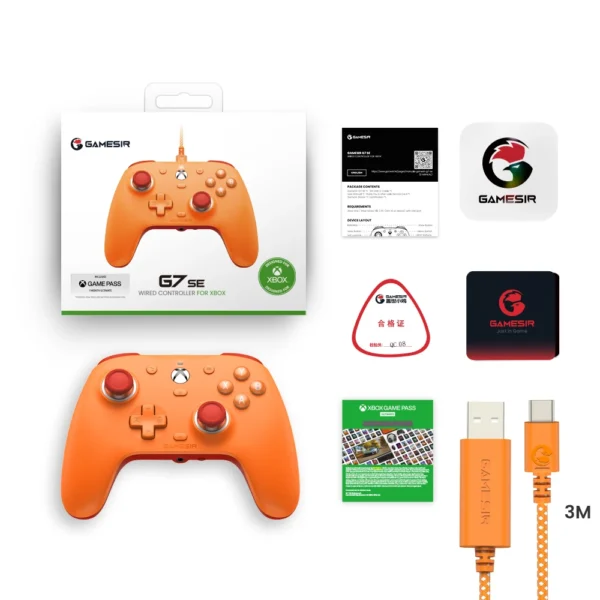 GameSir G7 SE Xbox Gaming Controller Wired Gamepad for Xbox Series X, Xbox Series S, Xbox One, with Hall Effect Joystick - Image 47