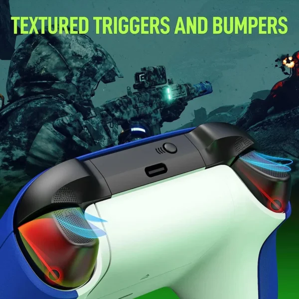 Wireless Controller Compatible with Xbox One, Xbox Series X/S, Xbox One X/S, PC with 2.4GHz Wireless Adapter Gamepad - Image 46