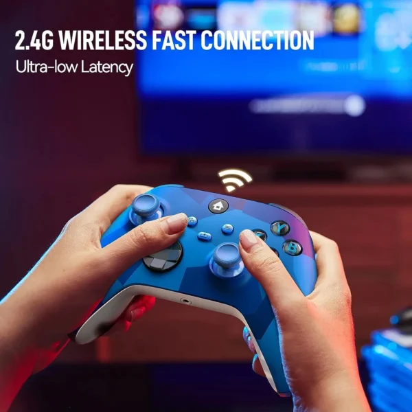 Wireless Controller Compatible with Xbox One, Xbox Series X/S, Xbox One X/S, PC with 2.4GHz Wireless Adapter Gamepad - Image 16