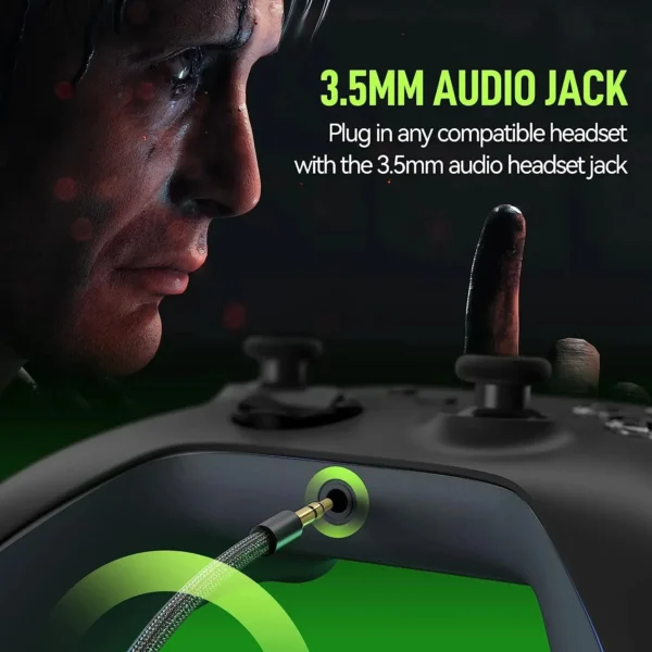 Wireless Controller Compatible with Xbox One, Xbox Series X/S, Xbox One X/S, PC with 2.4GHz Wireless Adapter Gamepad - Image 27
