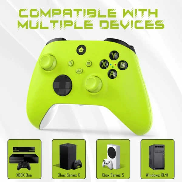 Wireless Controller Compatible with Xbox One, Xbox Series X/S, Xbox One X/S, PC with 2.4GHz Wireless Adapter Gamepad - Image 38