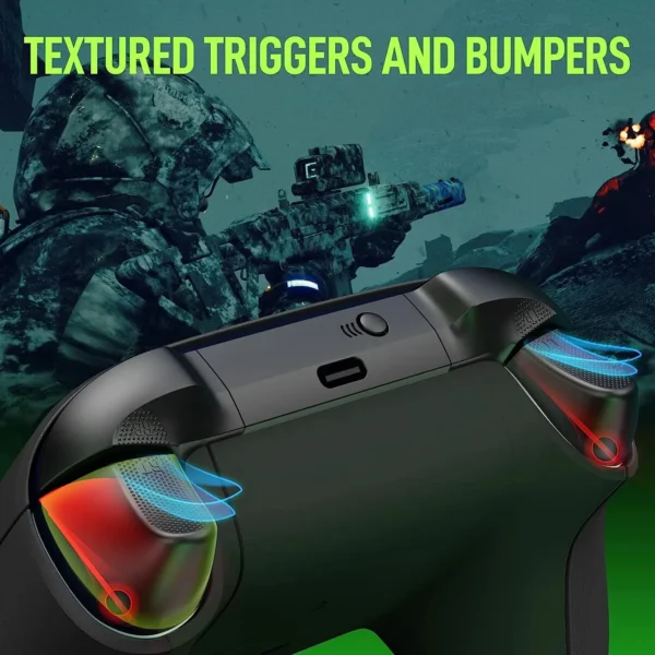 Wireless Controller Compatible with Xbox One, Xbox Series X/S, Xbox One X/S, PC with 2.4GHz Wireless Adapter Gamepad - Image 28