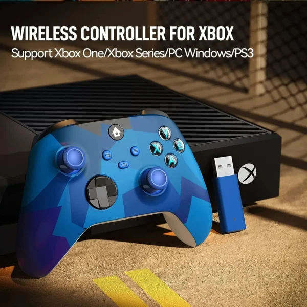 Wireless Controller Compatible with Xbox One, Xbox Series X/S, Xbox One X/S, PC with 2.4GHz Wireless Adapter Gamepad - Image 18