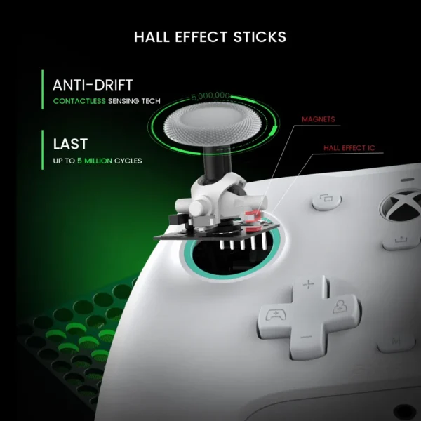 GameSir G7 SE Xbox Gaming Controller Wired Gamepad for Xbox Series X, Xbox Series S, Xbox One, with Hall Effect Joystick - Image 3