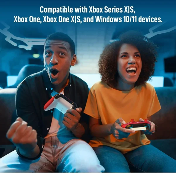 Wireless Controller Compatible with Xbox One, Xbox Series X/S, Xbox One X/S, PC with 2.4GHz Wireless Adapter Gamepad - Image 35