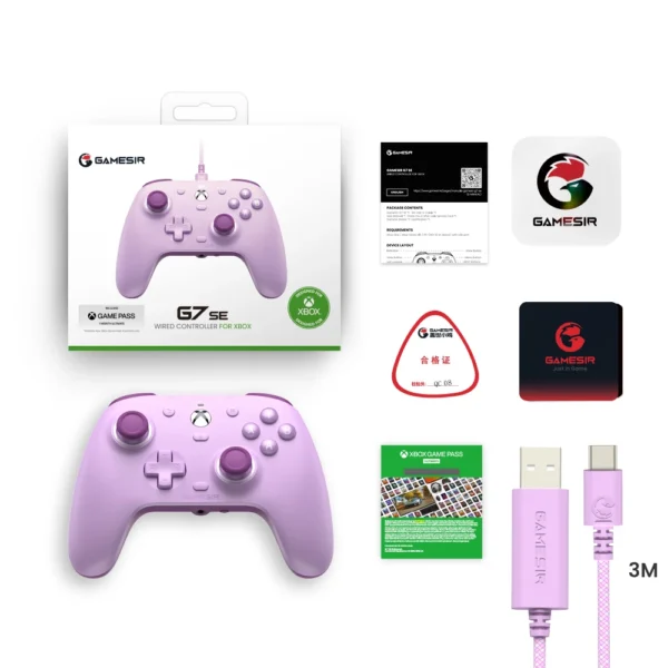 GameSir G7 SE Xbox Gaming Controller Wired Gamepad for Xbox Series X, Xbox Series S, Xbox One, with Hall Effect Joystick - Image 46