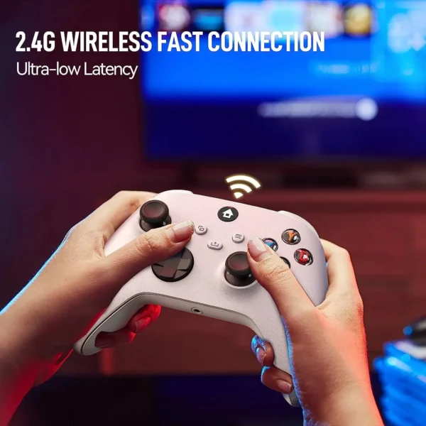Wireless Controller Compatible with Xbox One, Xbox Series X/S, Xbox One X/S, PC with 2.4GHz Wireless Adapter Gamepad - Image 4