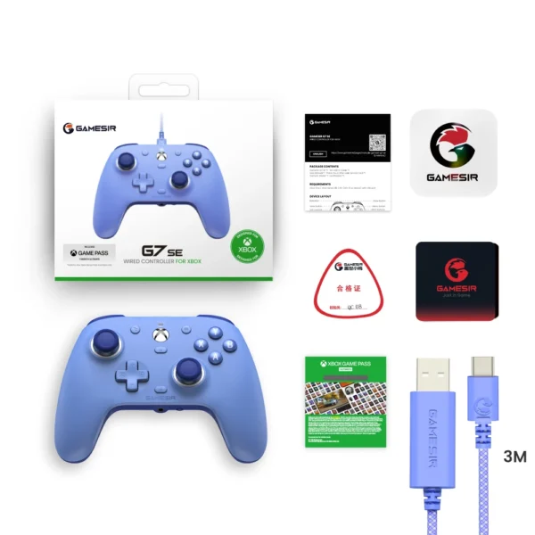 GameSir G7 SE Xbox Gaming Controller Wired Gamepad for Xbox Series X, Xbox Series S, Xbox One, with Hall Effect Joystick - Image 45